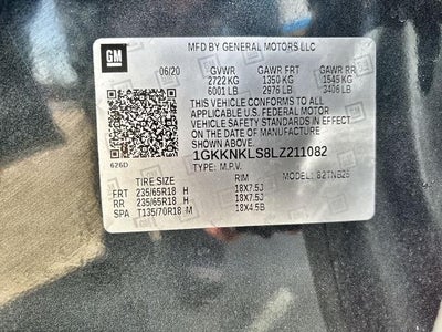 2020 GMC Acadia SLE