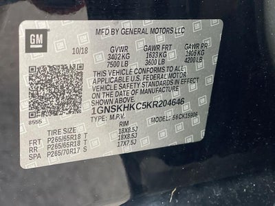 2019 Chevrolet Suburban LT