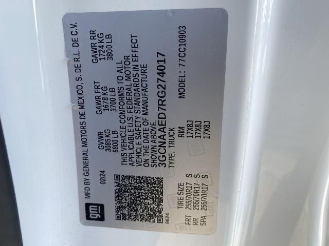 2024 Chevrolet Silverado 1500 Work Truck