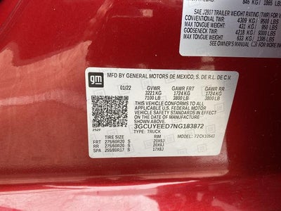 2022 Chevrolet Silverado 1500 LTD RST