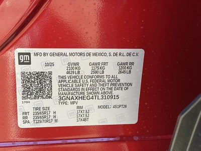 2026 Chevrolet Equinox FWD LT