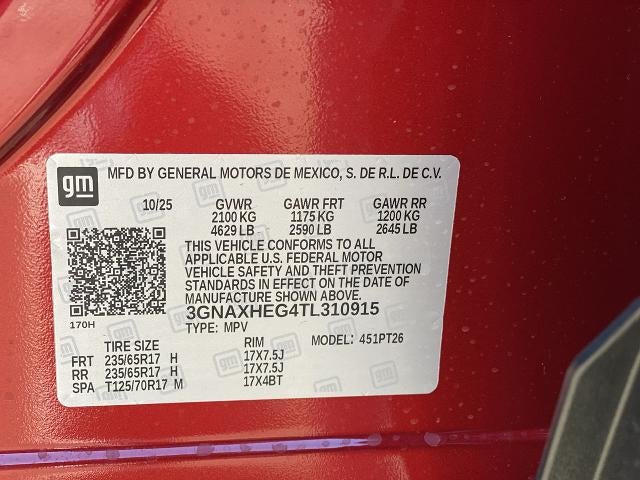 2026 Chevrolet Equinox FWD LT