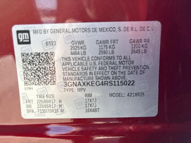 2024 Chevrolet Equinox LT