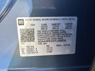 2026 Chevrolet Equinox AWD LT
