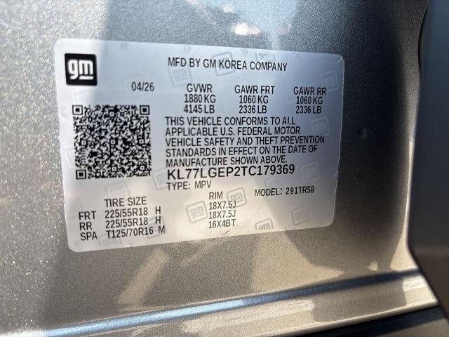 2026 Chevrolet Trax 1RS